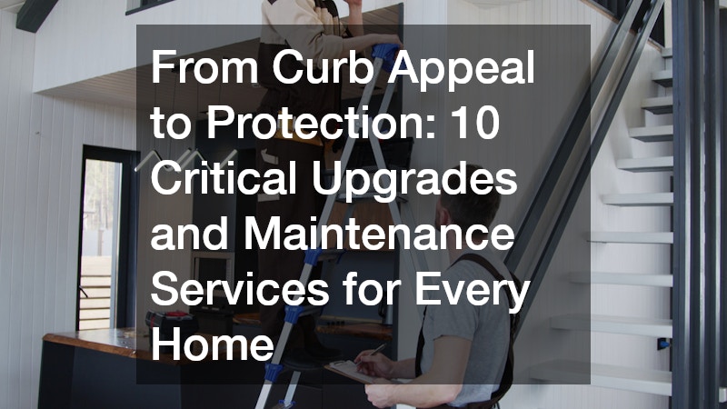 From Curb Appeal to Protection  10 Critical Upgrades and Maintenance Services for Every Home